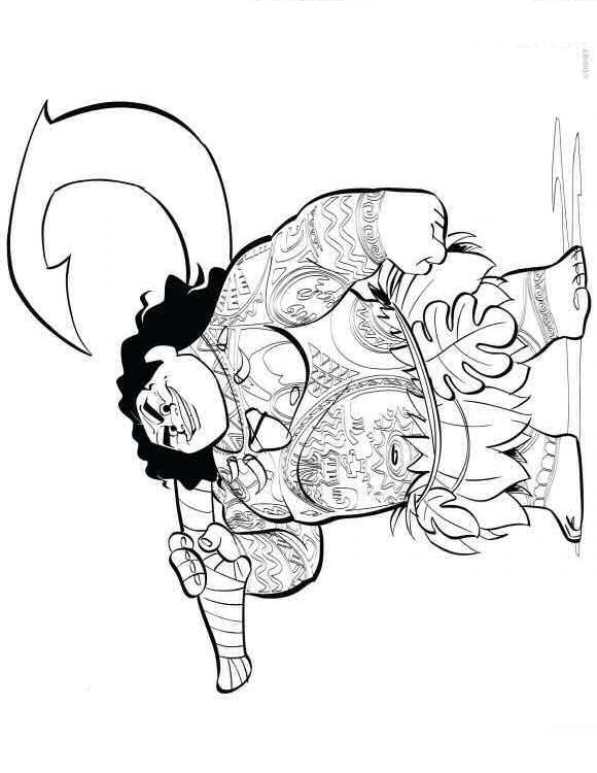 Kids-n-fun.com | 20 coloring pages of Moana